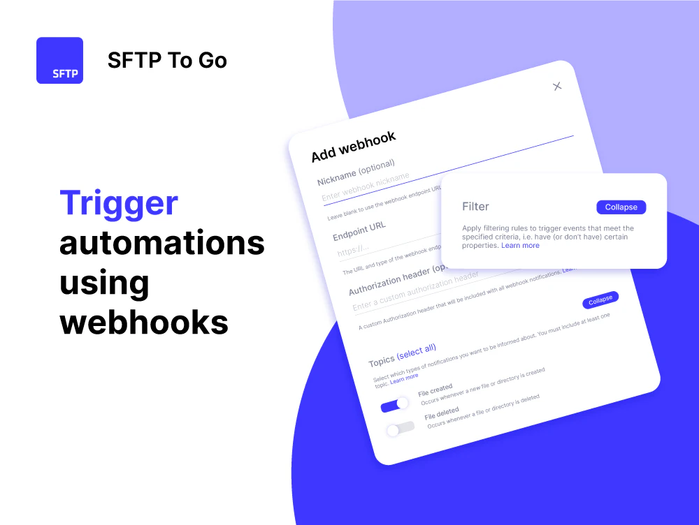 screenshot of SFTP To Go